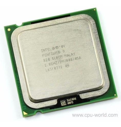 Procesador Intel Pentium D 820 Sm 800 Sl8cp