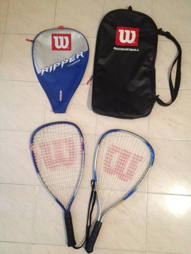 Raquetas Raquetball Wilson Como Nuevas Precio Por Cada Una.