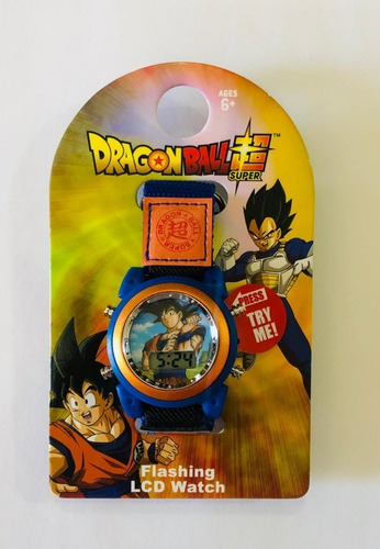 Reloj Digital Dragon Ball Z Reloj Con Luz
