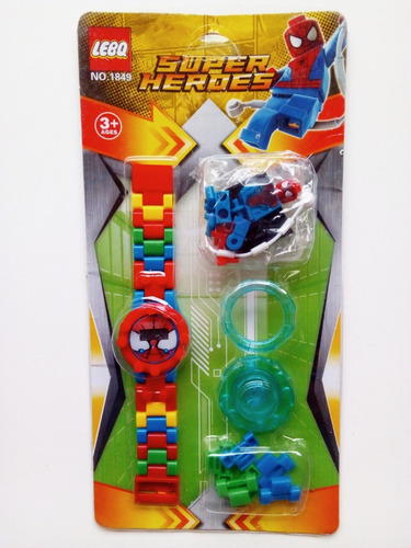 Reloj Digital Spiderman Lego Juguete Vengadores Iron Man