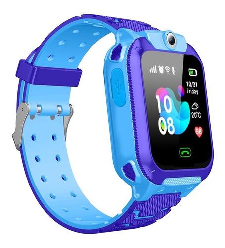 Reloj Inteligente Niños Q12 Gps Linterna Sos Somos Tienda