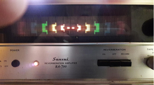 Sansui Reverberation Amplifier Ra-700 Para Miniteca Y Hogar