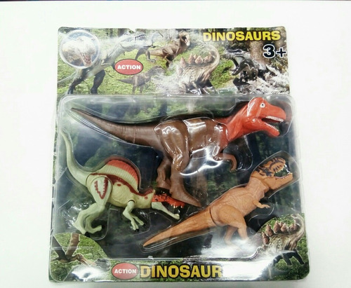 Set De Dinosaurio En Blister Juguete Somos Tienda