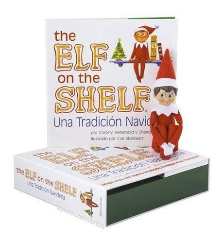 The Elf On The Shelf Niño Libro Ilustrado Español Original
