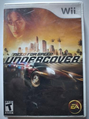 Vendo Juego Wii Need For Speed Undercover Usado