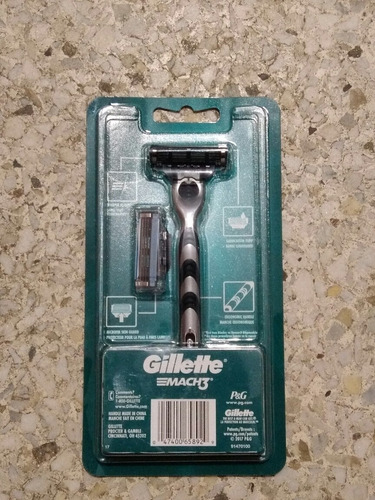 Afeitadora Gillette Mach 3 Con 1 Repuesto