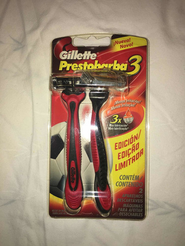 Afeitadora Gillette Prestobarba 3 Original Edición Limitada