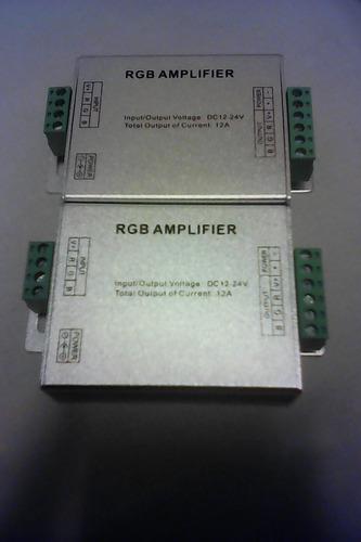 Amplificador De Voltaje Rgb Para Luces Led