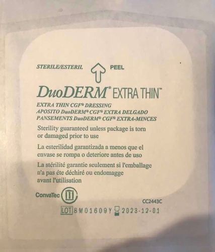 Apositos Duoderm Hidrocoloide 10x10 Cm