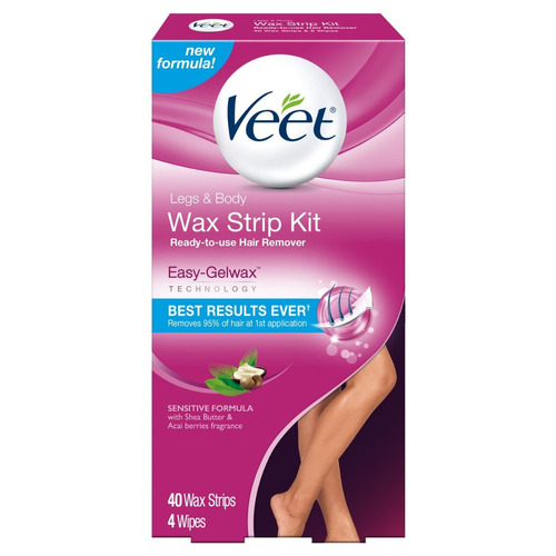 Bandas Veet Para Piernas Y Cuerpo Paquete De 40 Original