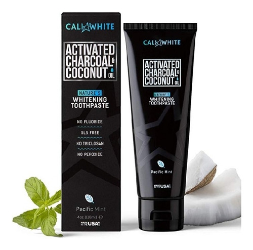 Carbon Activo Blanqueamiento Dental Natural Cali White 20vds