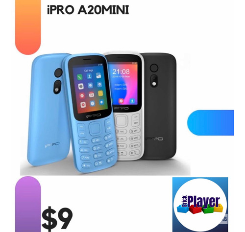 Celular Básico Ipro A21 Mini Solo Por 9 U S