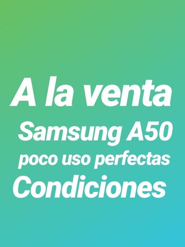 Celular Samsung A50 Blanco