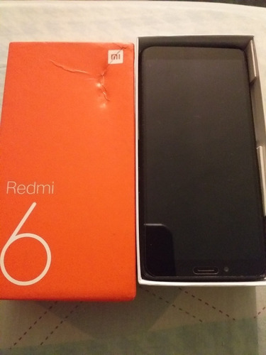 Celular Xiaomi Redmi 6 Negro 3gb Ram 64gb Rom