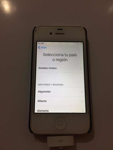 Celular iPhone 4s 16gb Blanco