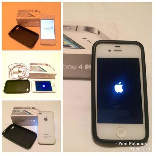 Celular iPhone 4s Caja Cargador Oferta Venta Oferta Barato