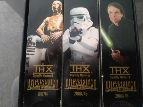 Coleccion Star Wars Peliculas Vhs Guerra Galaxias Lucasfilm