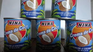 Crema De Coco Nina 265grs En Lata