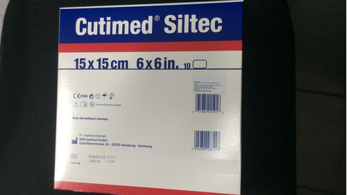 Cutimed Siltec 15 X15