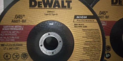 Disco Dewalt Corte 7 Pulgadas Cd Metal-inoxidable