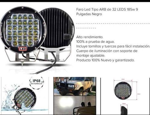 Faro 9 Pulgadas Led Tipo Arb