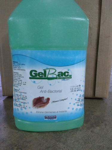 Gel Antibacterial Gelbac