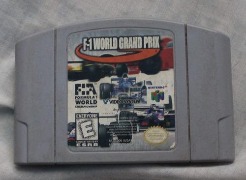 Juego De Nintendo 64. Formula 1 World Grand Prix. 10verdes.