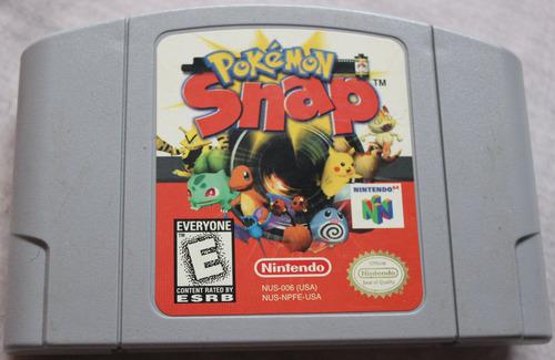 Juego De Nintendo 64. Pokemon Snap. 10verdes.