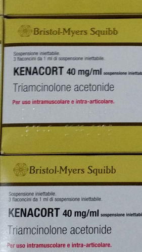 Kenacort 40ml Intraarticular. Y Intramuscular 25verdes