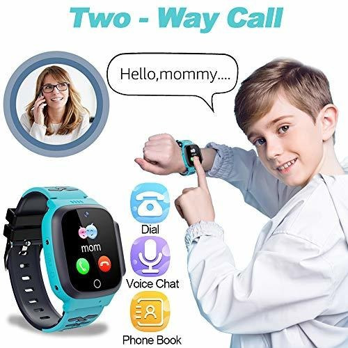Kids Waterproof Smart Watch Phone Gps Tracker With So