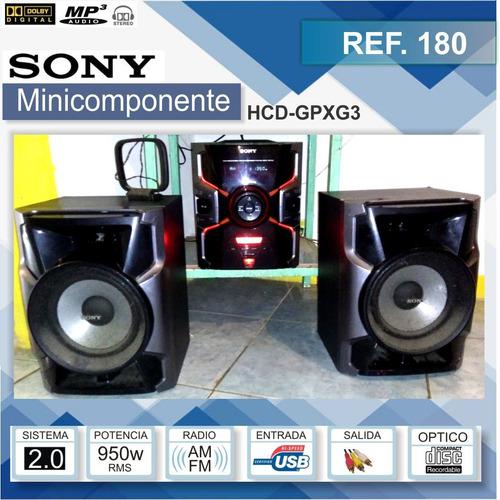 Minicomp Sony Hcd-gpx3g