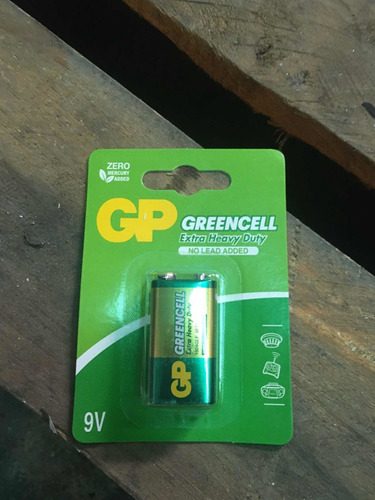 Pilas De 9v Gp Greencell Caja De 10 Unidades 15 V