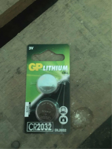 Pilas Gp Lithium Button Cr Blister De 2 U. Caja V 