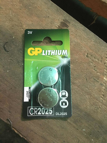 Pilas Gp Lithium Cr Button Blister De 2un.caja V