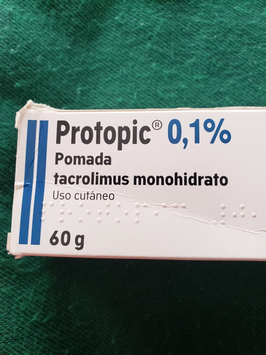 Tacrolimus Monohidrato 0,1% Cutaneo 60grs España
