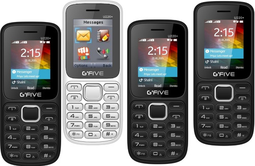 Telefono Celular Economico Doble Sim Gfive Modelo U220+