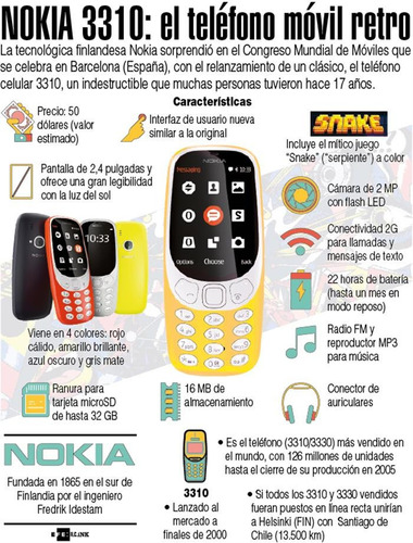 Teléfono Celular Nokia 
