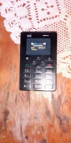 Teléfono Celular Pocket Card Phone M5.