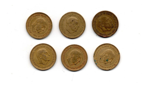 1 Peseta  España Moneda Franco Coda8 2$ C/u