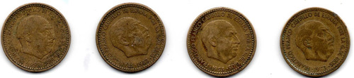 1 Peseta  España Monedas Franco Coleccion Coda3