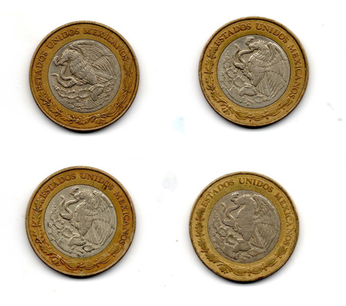 10 Pesos Mexico  Monedas Coleccion Coda2 2$