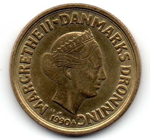20 Coronas Dinamarca  Moneda Coleccion Coda2 2$