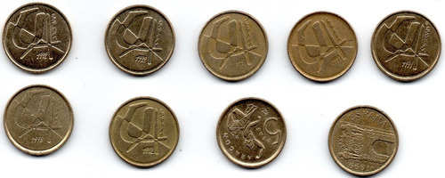 5 Peseta Moneda España  Coda8 10$