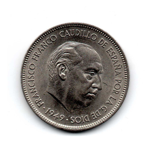 Cinco Pesetas España  Franco Moneda Coleccion Coda9 9$