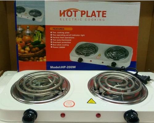 Cocina Eléctrica Doble Hornilla Hot Plate 2000w. Oferta¡