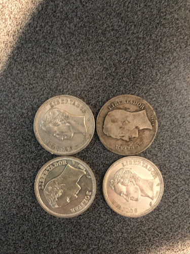Colección De Monedas De Plata Varios Años