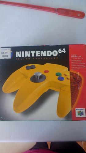 Control De Nintendo 64 Nuevo Original En Su Caja