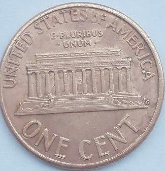 Escasa Moneda De One Cent Con Error Año 