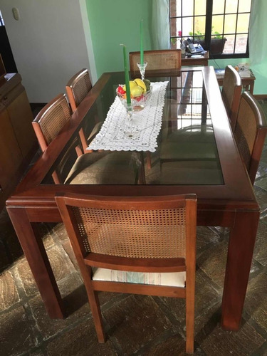 Juego De Comedor 100% Madera