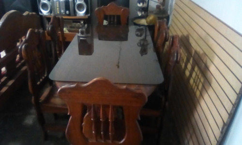 Juego De Comedor 6 Sillas